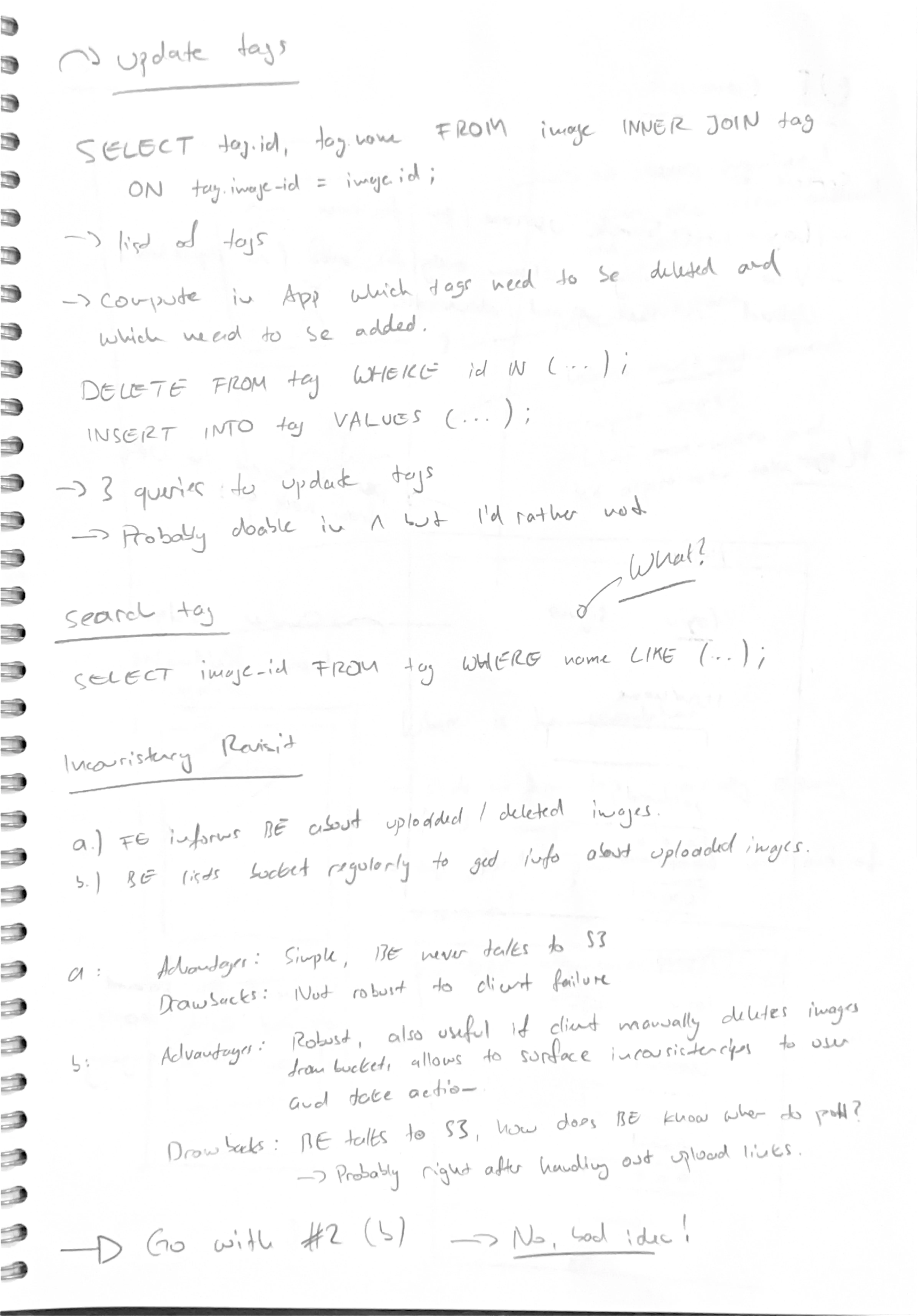 Screenshot of UX concept